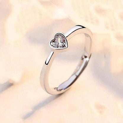 9380 a10-28 Paquete De 2 Anillos Para Parejas Te Amo Con Todo Mi Corazón