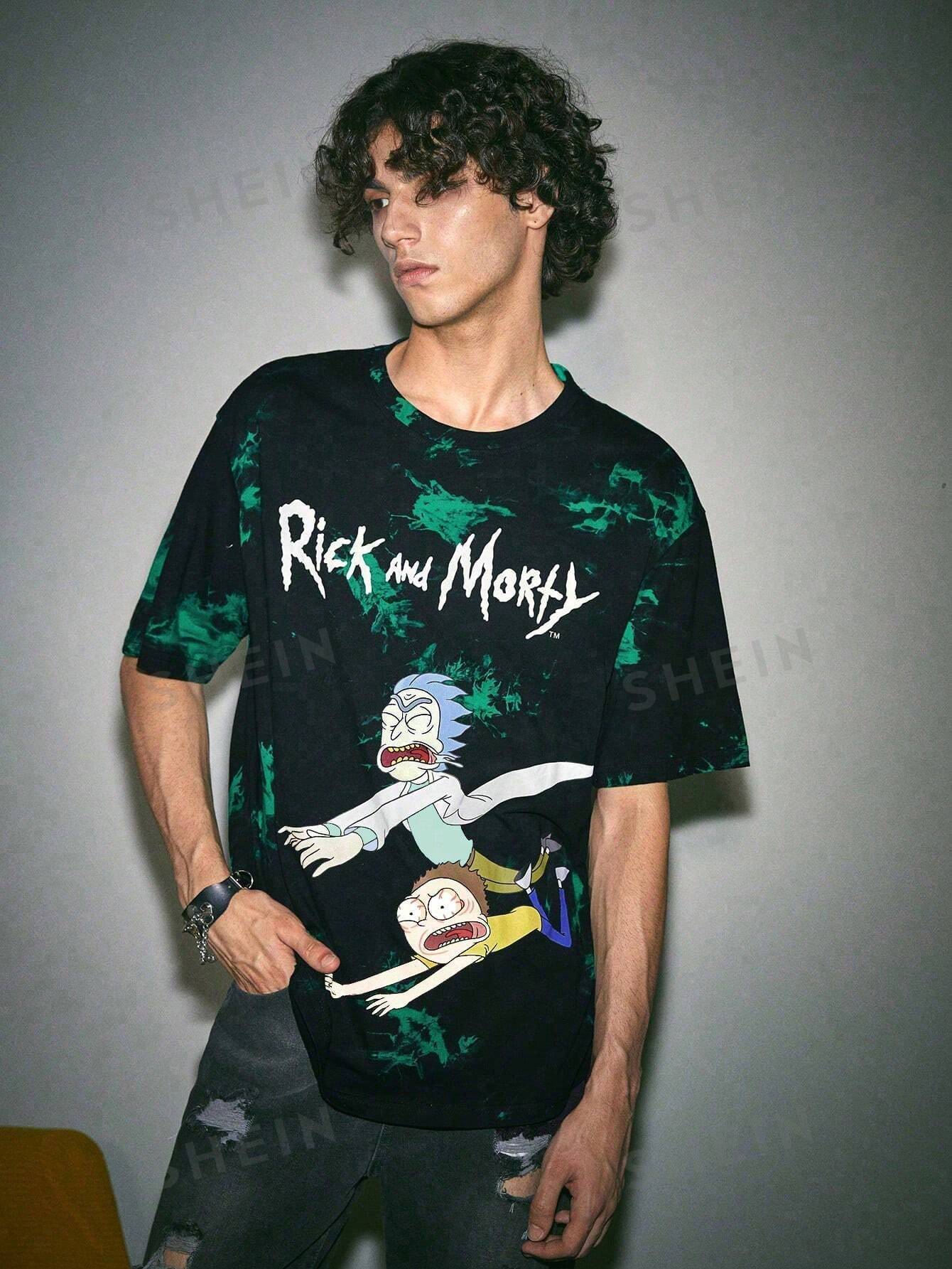16635 1t-396 Polo Hombre Diseño Rick and Morty 1 Pza