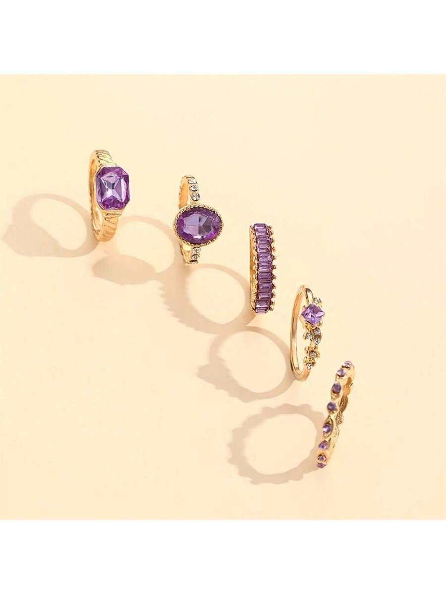 14987 1b-034 Anillos 5 Pzas