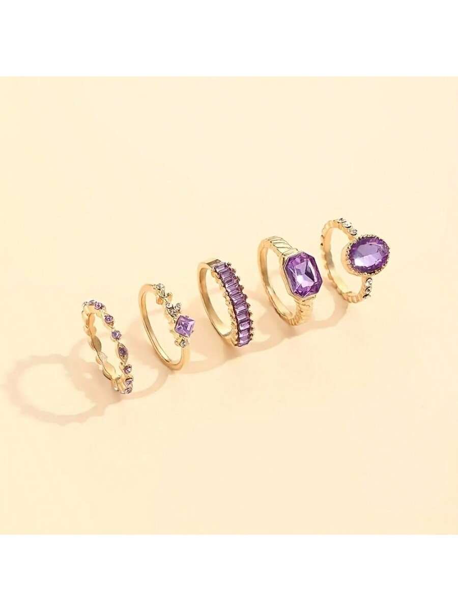 14987 1b-034 Anillos 5 Pzas