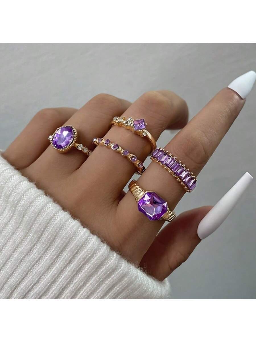 14987 1b-034 Anillos 5 Pzas