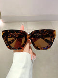 9040 a01-10 Gafas De Sol De Montura Completa Con Elementos Simples De Bloques De Color