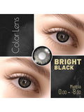 7586 1b-133 Lentes De Contacto De Color Negro Con Un Período De Uso De 1 Año
