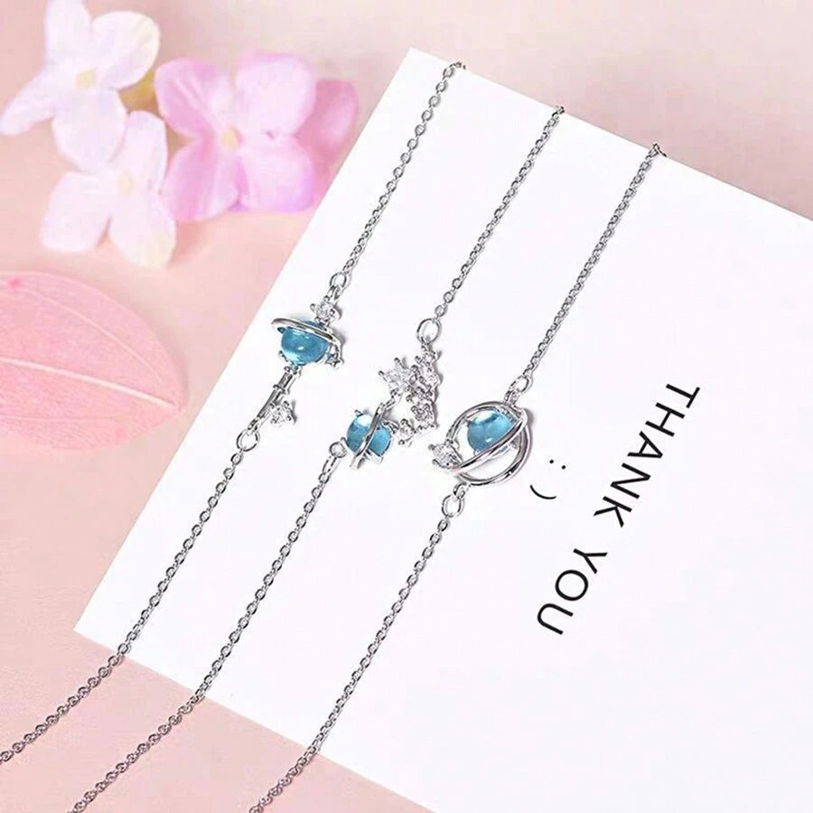 10928 1b-047 set de tres piezas De Pulseras
