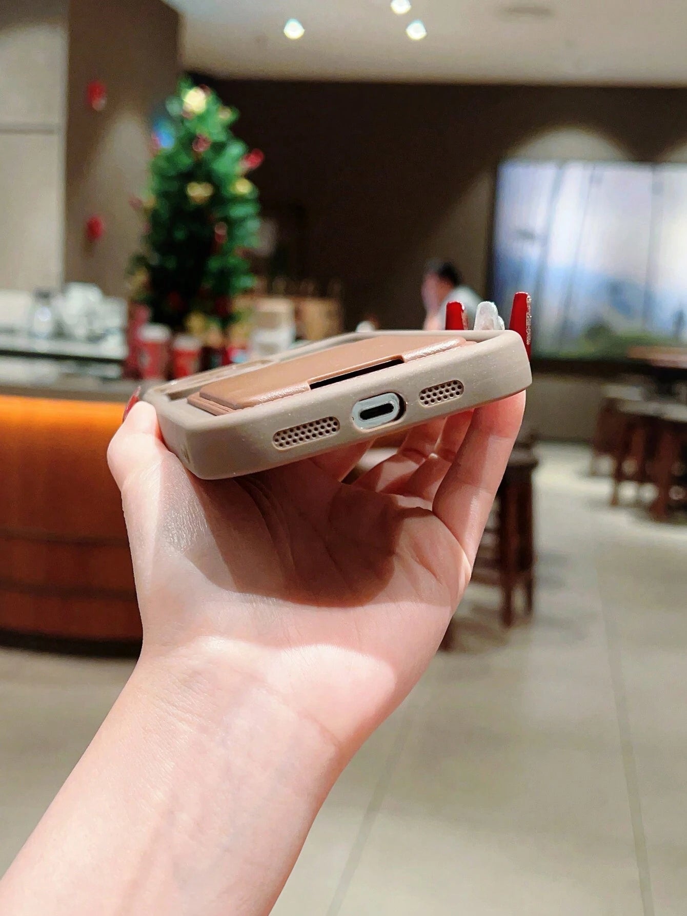 10197 2t-014 Funda para iPhone con tarjetero