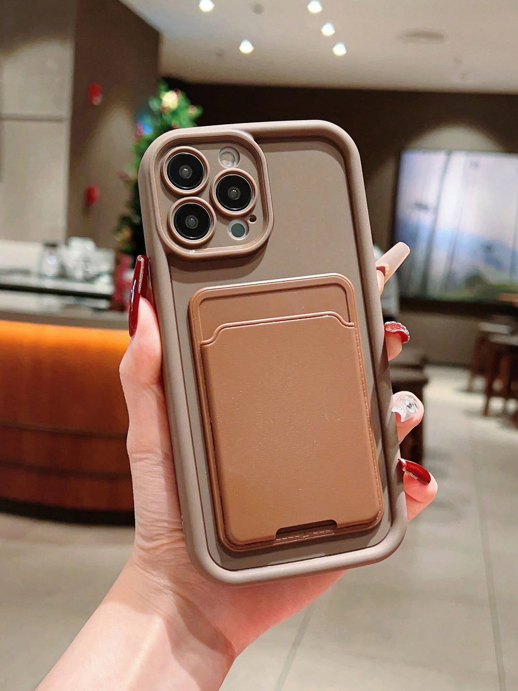 10197 2t-014 Funda para iPhone con tarjetero