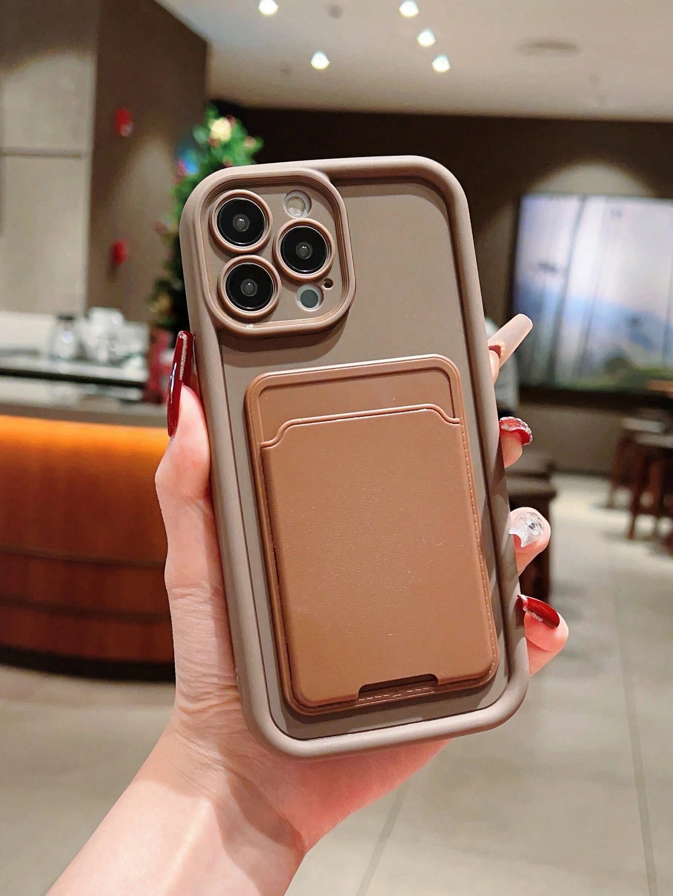 10197 2t-014 Funda para iPhone con tarjetero