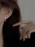 15102 1b-002 Aretes Cuadrados 2 Pzas