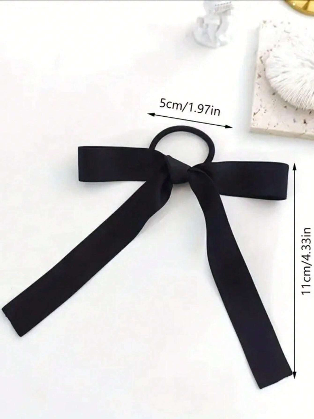 10095 1b-049 conjunto dos piezas Horquilla con diseño de lazo