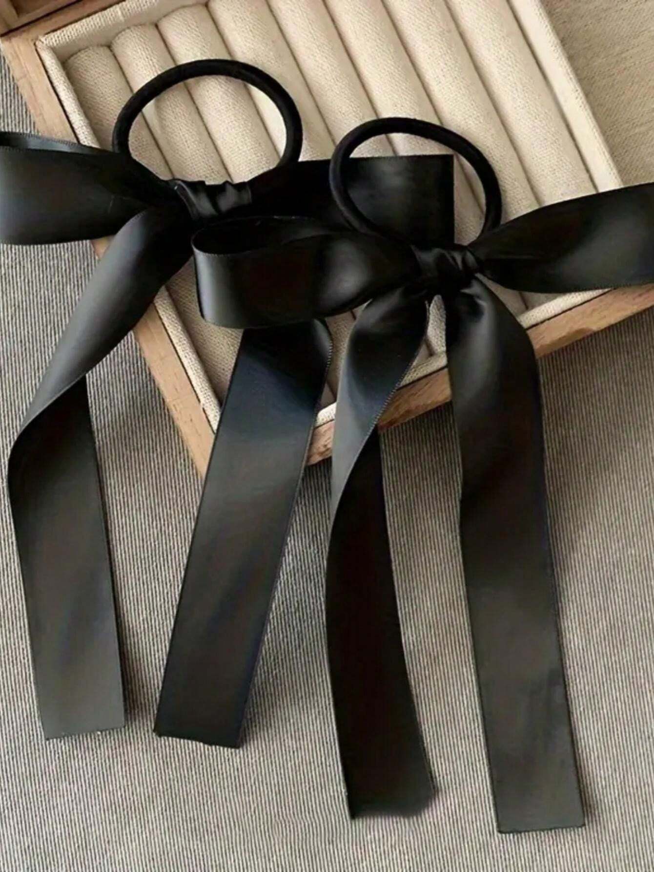 10095 1b-049 conjunto dos piezas Horquilla con diseño de lazo