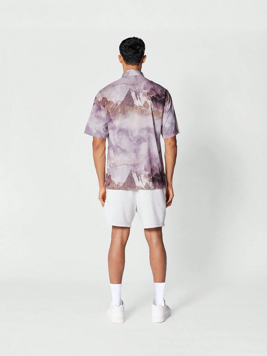 13801 1t-006 Camisa 1 PIEZA Con Botones Y Estampado Completo