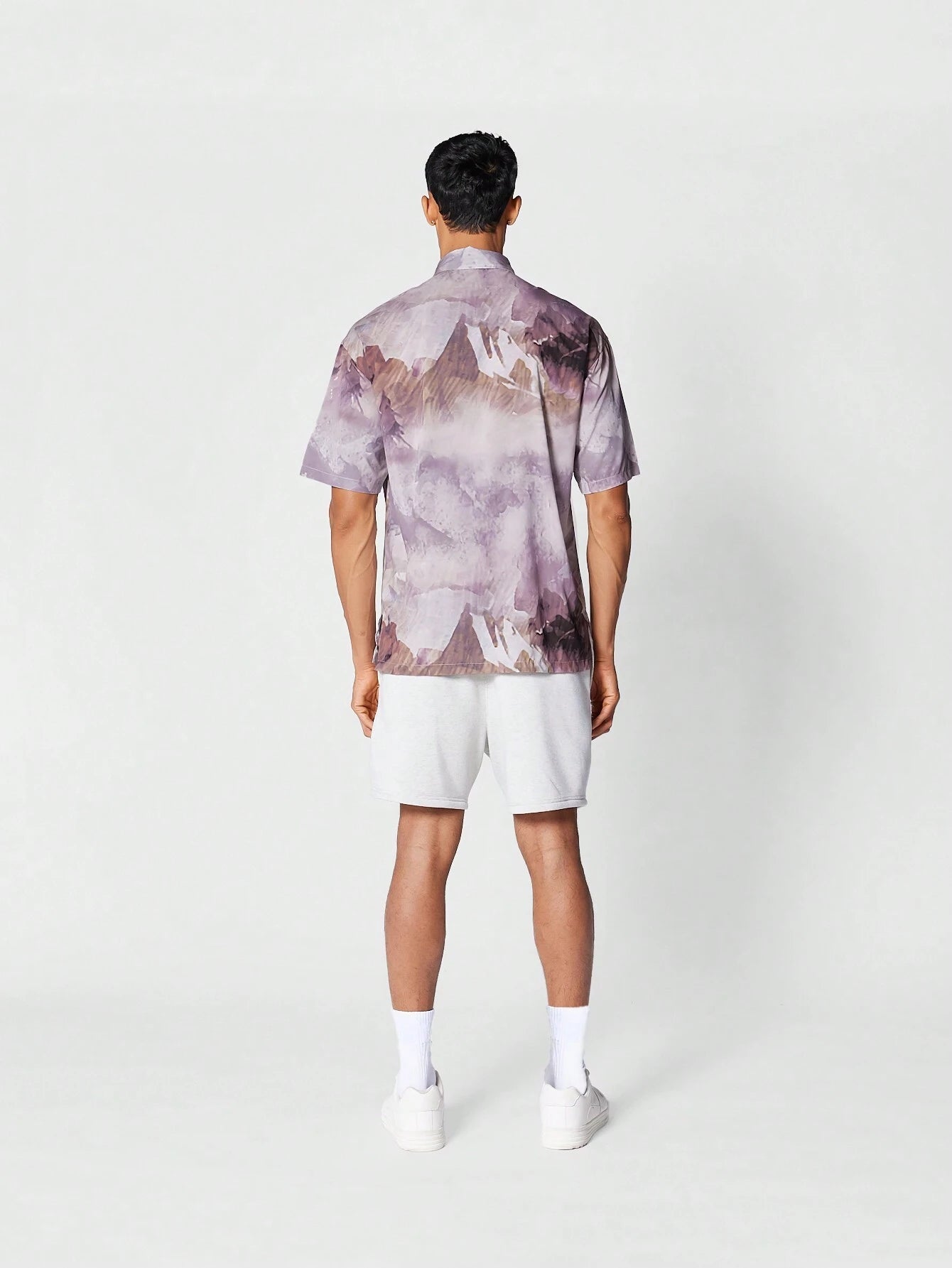 13801 1t-006 Camisa 1 PIEZA Con Botones Y Estampado Completo