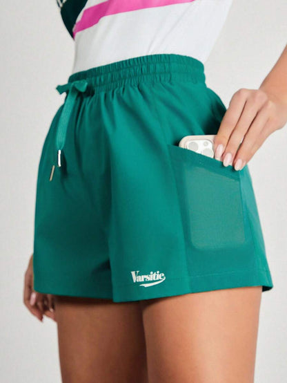 10850 02-a01-02 Básico De Golf Deportivo Con Pantalones Cortos Verdes