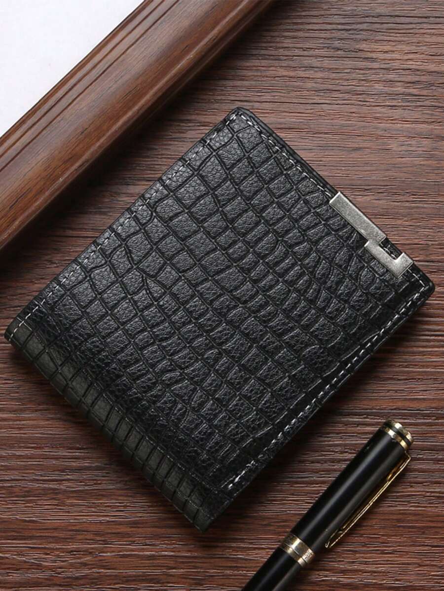 9709 1c-015 Cartera Y Soporte De Tarjeta De Crédito Con Clip De Dinero Para Hombre