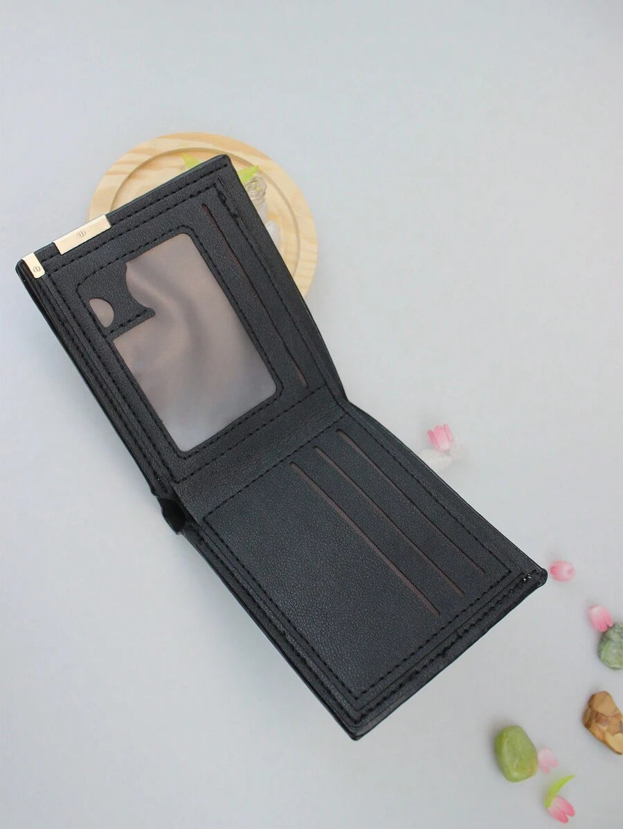 9709 1c-015 Cartera Y Soporte De Tarjeta De Crédito Con Clip De Dinero Para Hombre