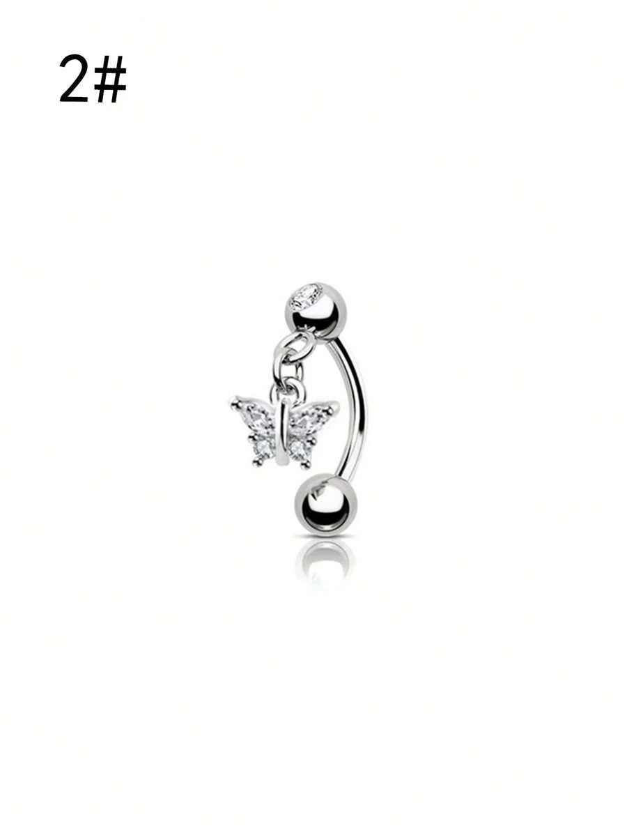 15295 1b-052 1 pieza Anillo de ceja dulce y lindo