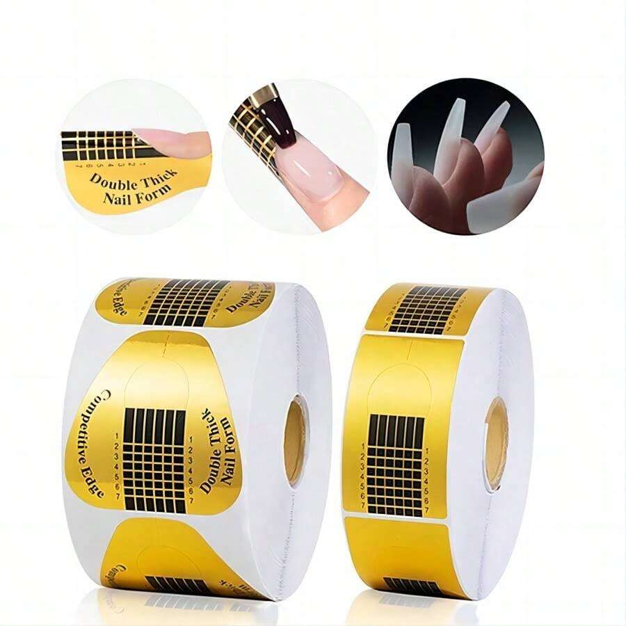 14417 1b-022 Molde Para Uñas 100 Pzas