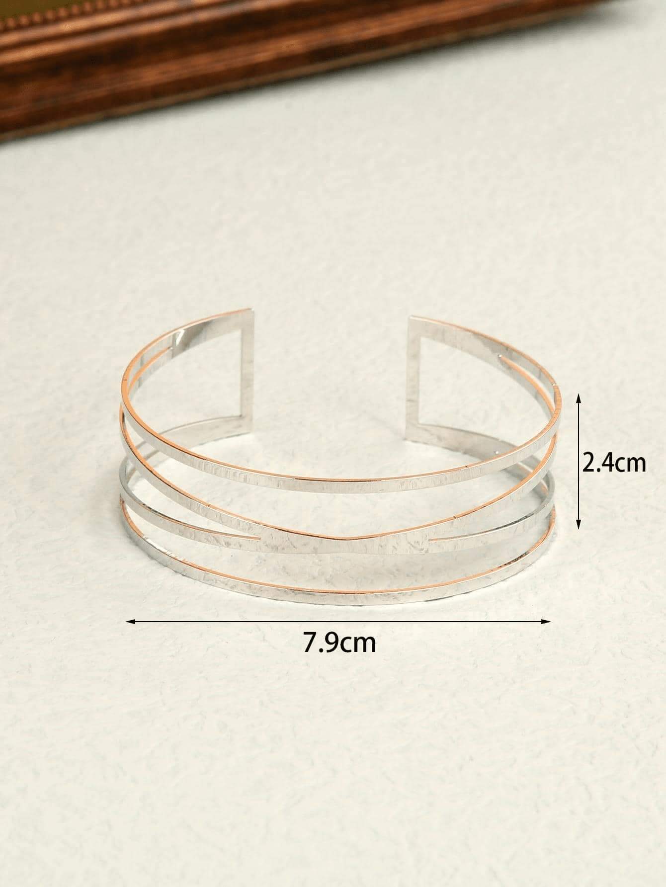 11226 1b-052 Brazalete Lineal Minimalista