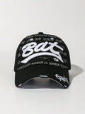 8523 1t-002 Gorra De Béisbol Al Aire Libre Con Protección Solar Y Bordado De Letras