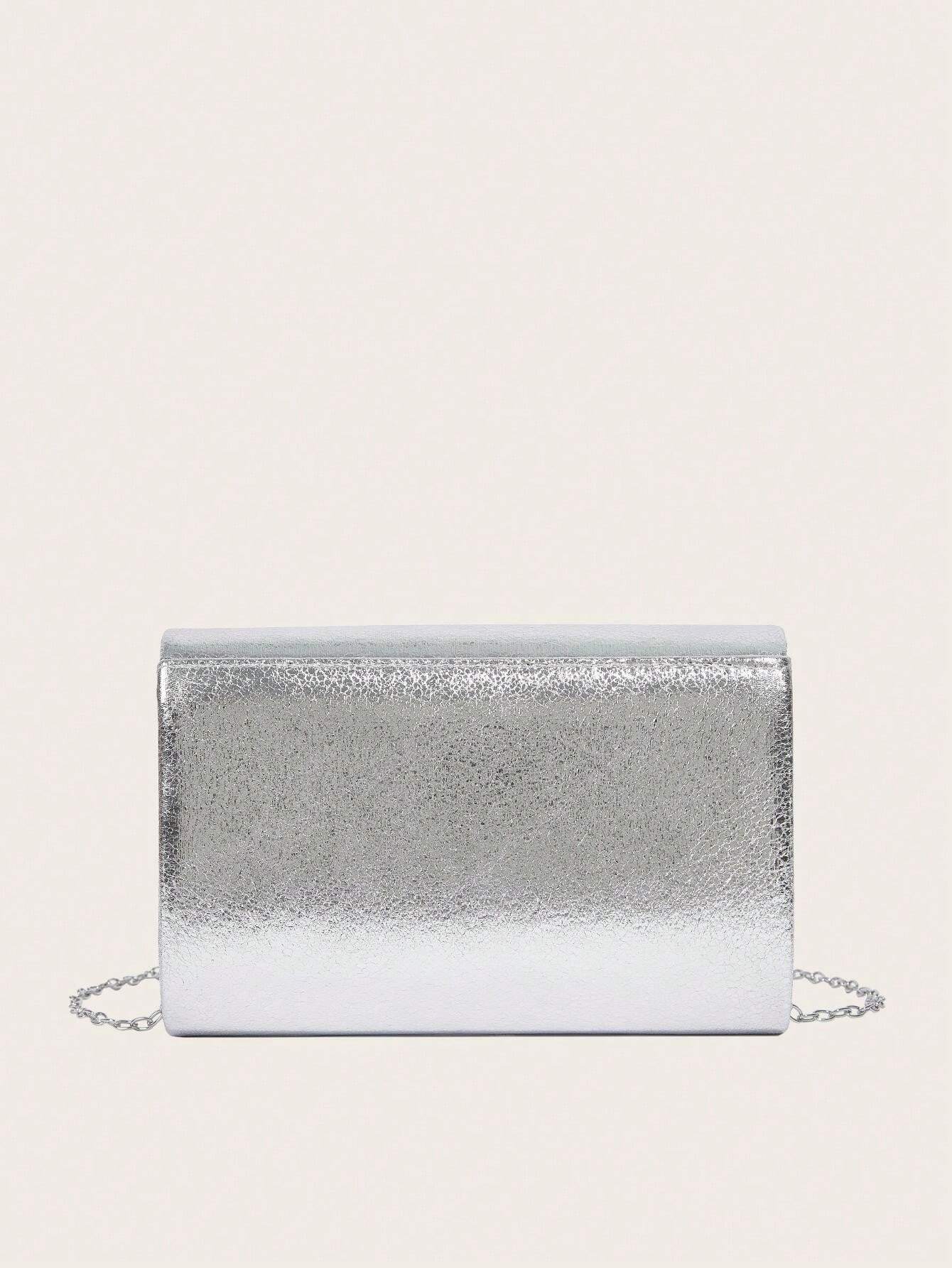 9715 1c-020 Bolso Clutch De Noche De Pu Con Cadena De Hombro Para Baile