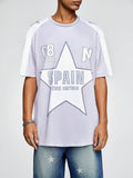 15394 1t-006 Camiseta Holgada Para Hombre 1 Pza