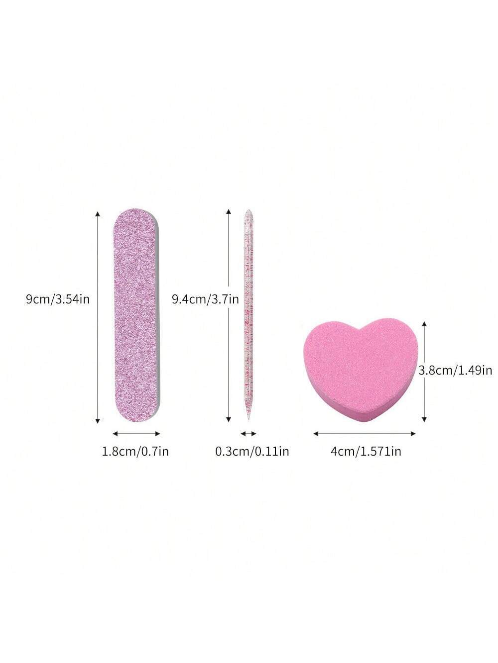 15253 1b-065 Herramientas De Manicura 3 Pzas