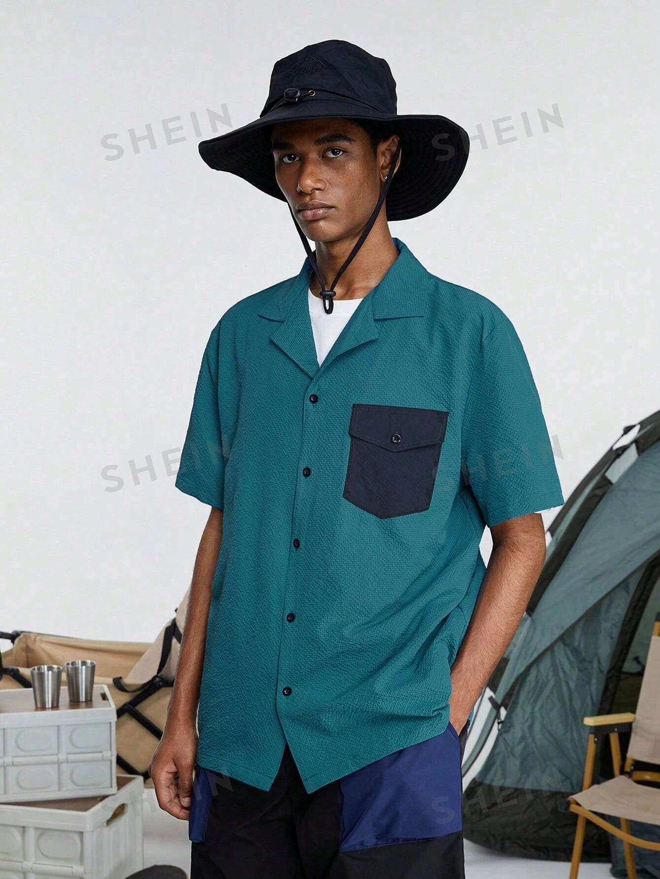 15392 1t-006 Camisa Con Bolsillo 1 Pza