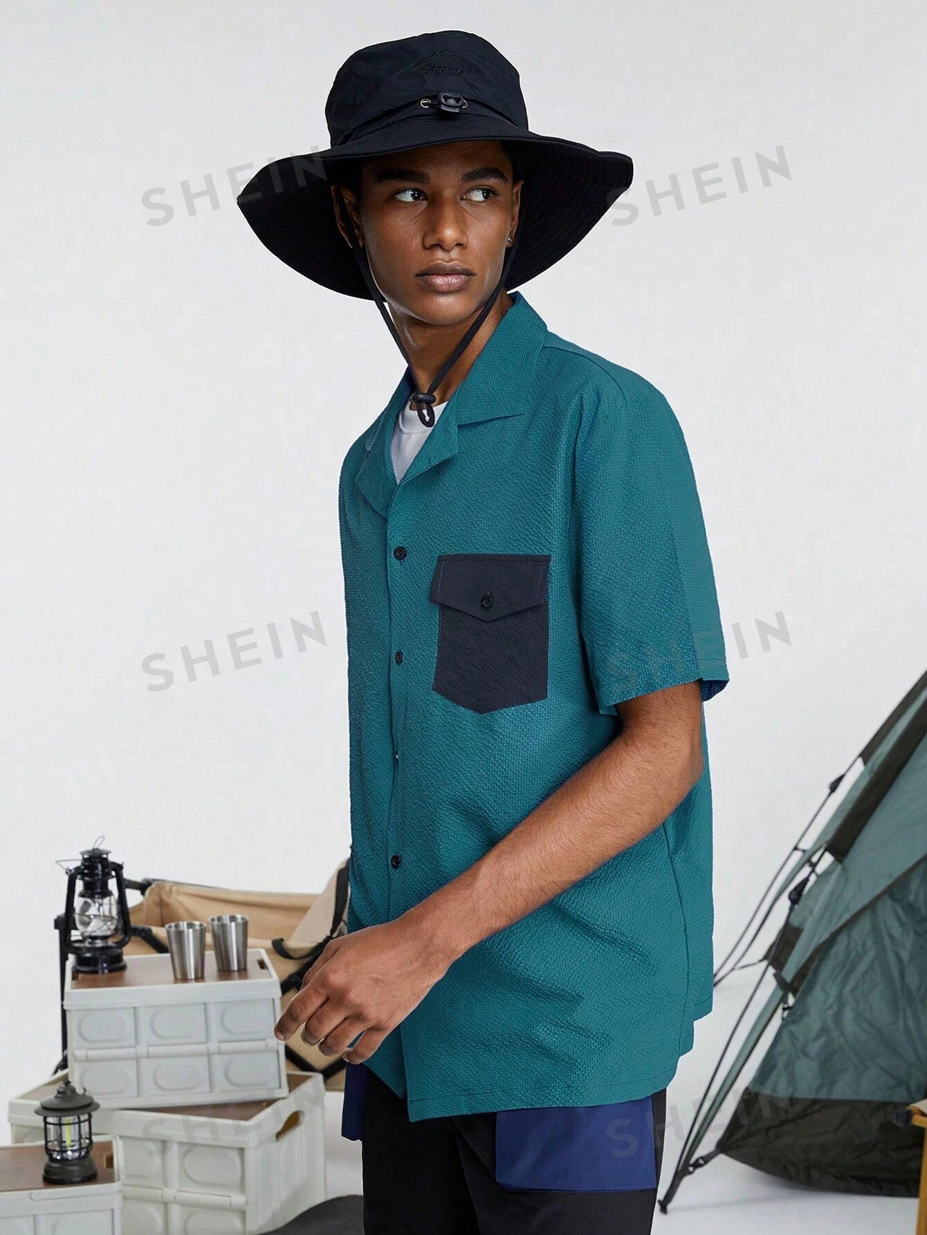 15392 1t-006 Camisa Con Bolsillo 1 Pza