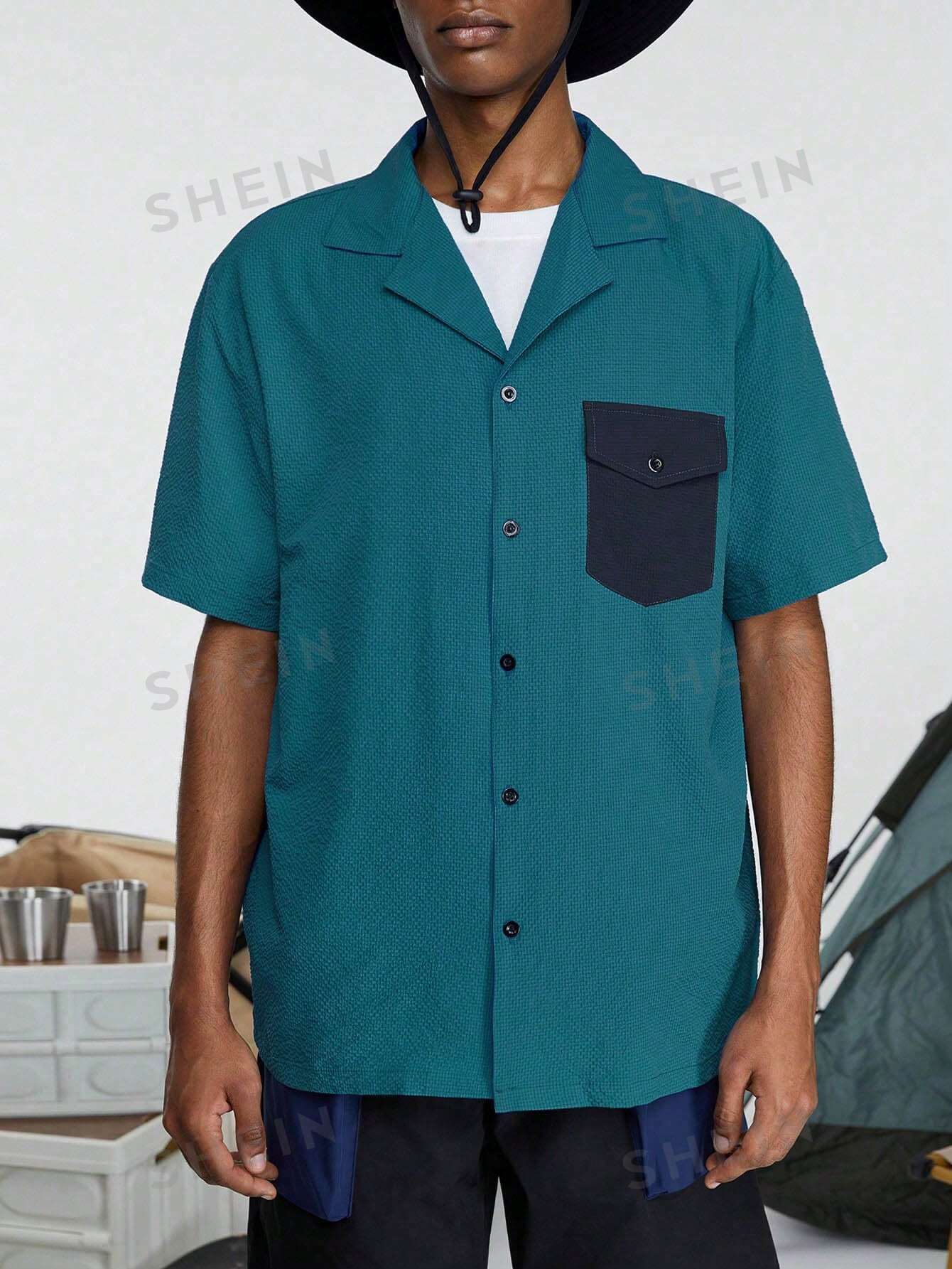 15392 1t-006 Camisa Con Bolsillo 1 Pza