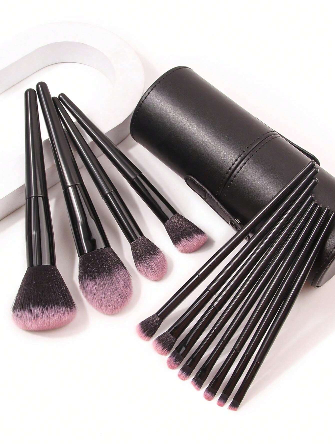 17011 1c-002 Brochas de maquillaje 12 Pzas