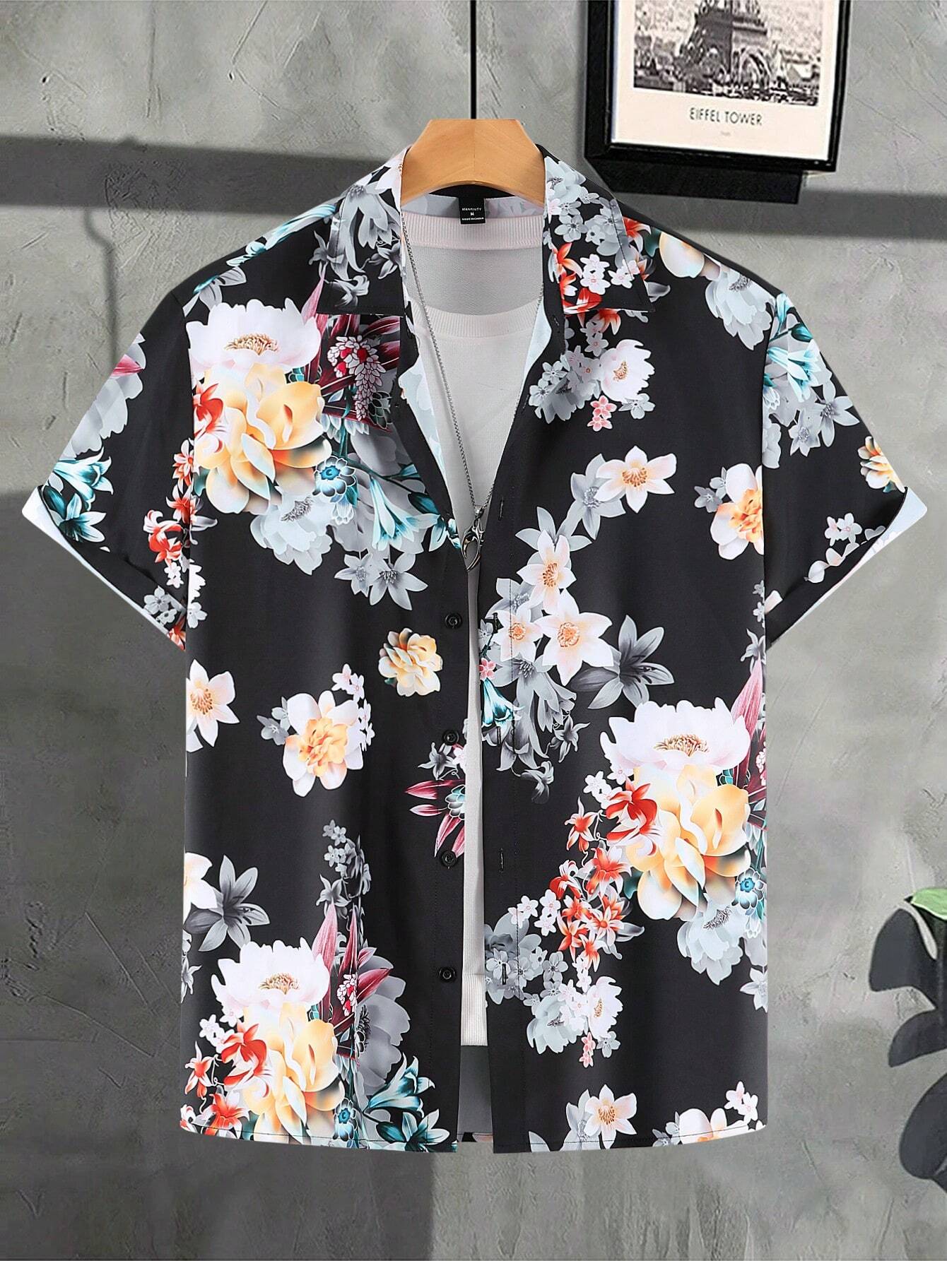 14471 1t-006 Camisa Estampado Floral 1 Pza