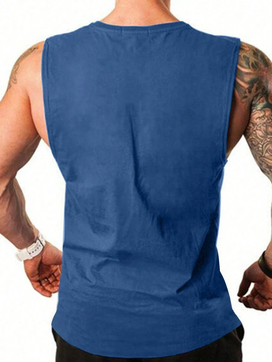 8254 1t-006 Camiseta De Tirantes Deportiva Hombre