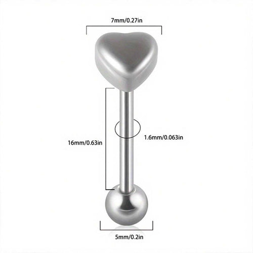 12651 1b-011 Piercing para lengua 1 Pza