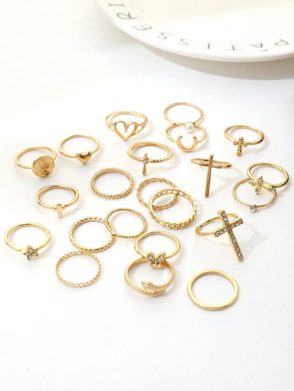 12302 1b-051 Conjunto Anillos 22 Pzas