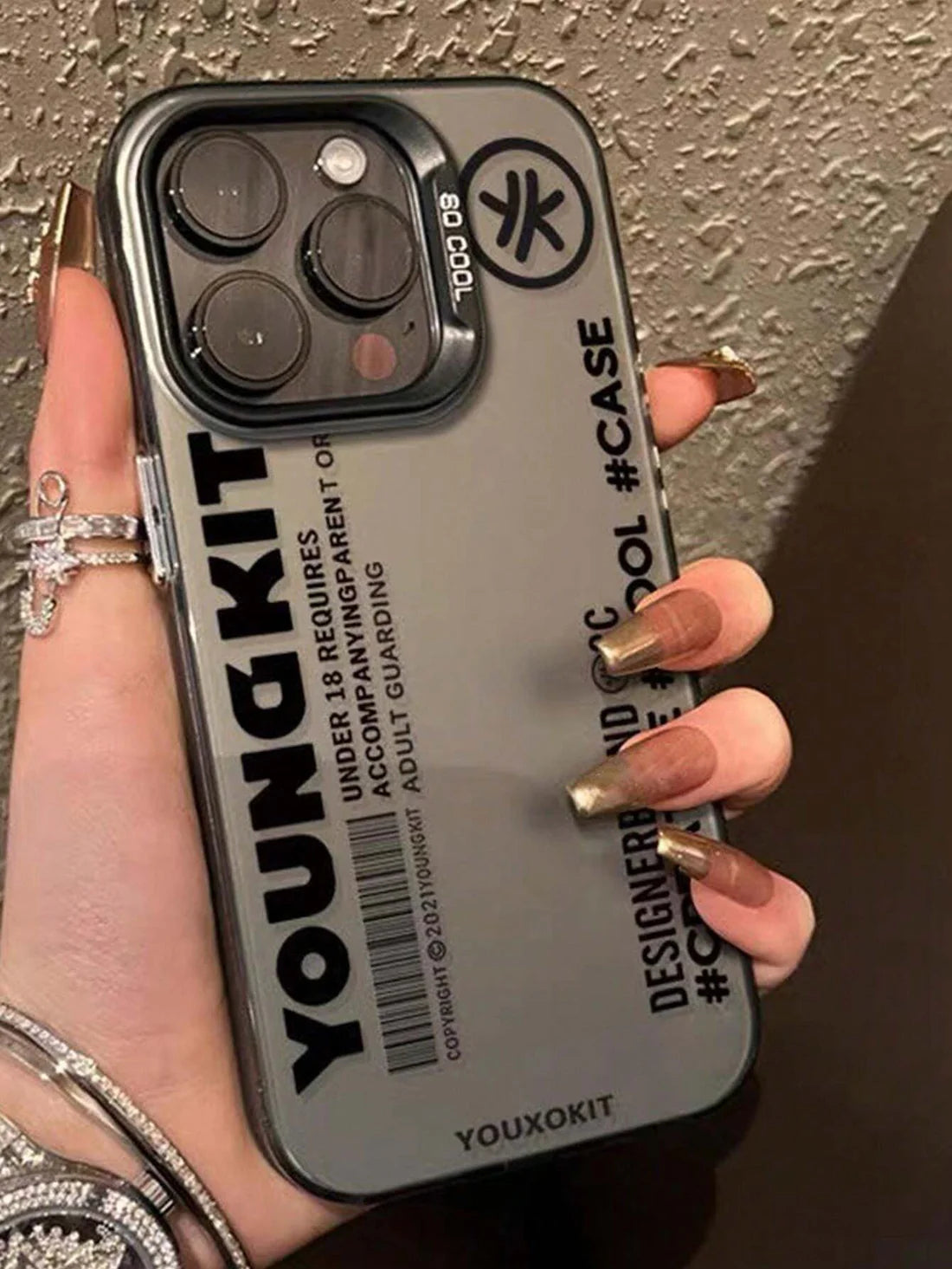 17442 2t-014 Funda Diseño Letras 1 Pza