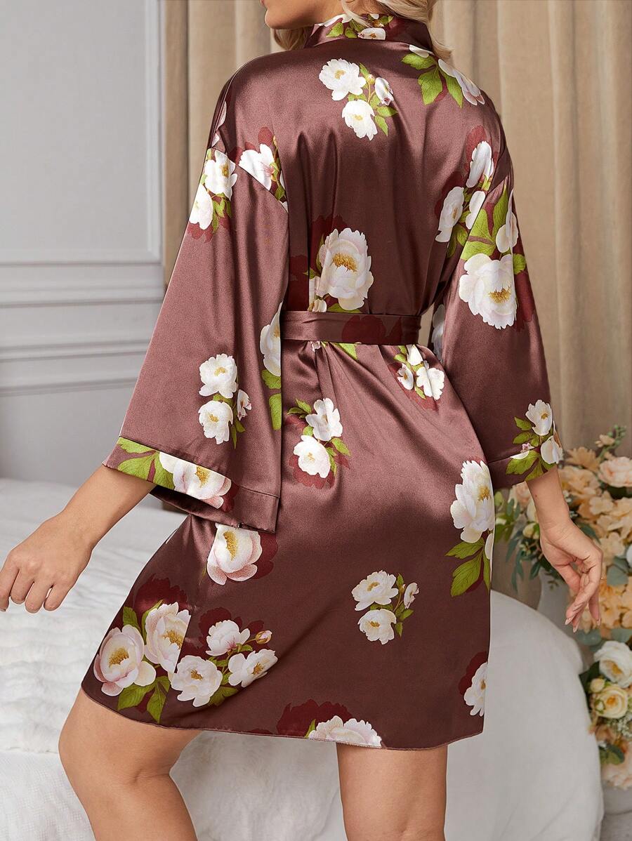 13369 1a-007 Bata Con Estampado Floral