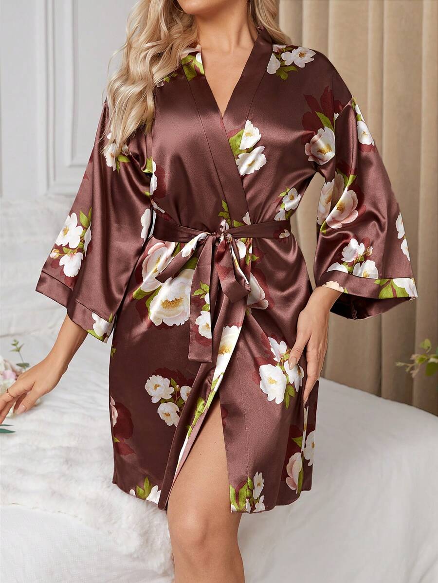 13369 1a-007 Bata Con Estampado Floral