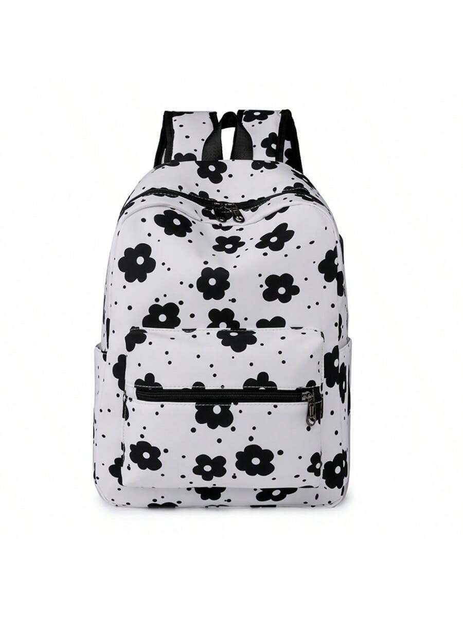 9918 1c-01-01 Mochila Funcional Ligera Con Estampado Floral