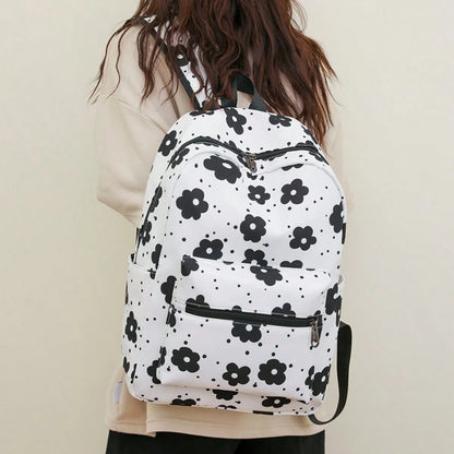 9918 1c-01-01 Mochila Funcional Ligera Con Estampado Floral