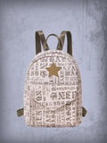 9922 1c-01-01 Mochila mediana con estampado