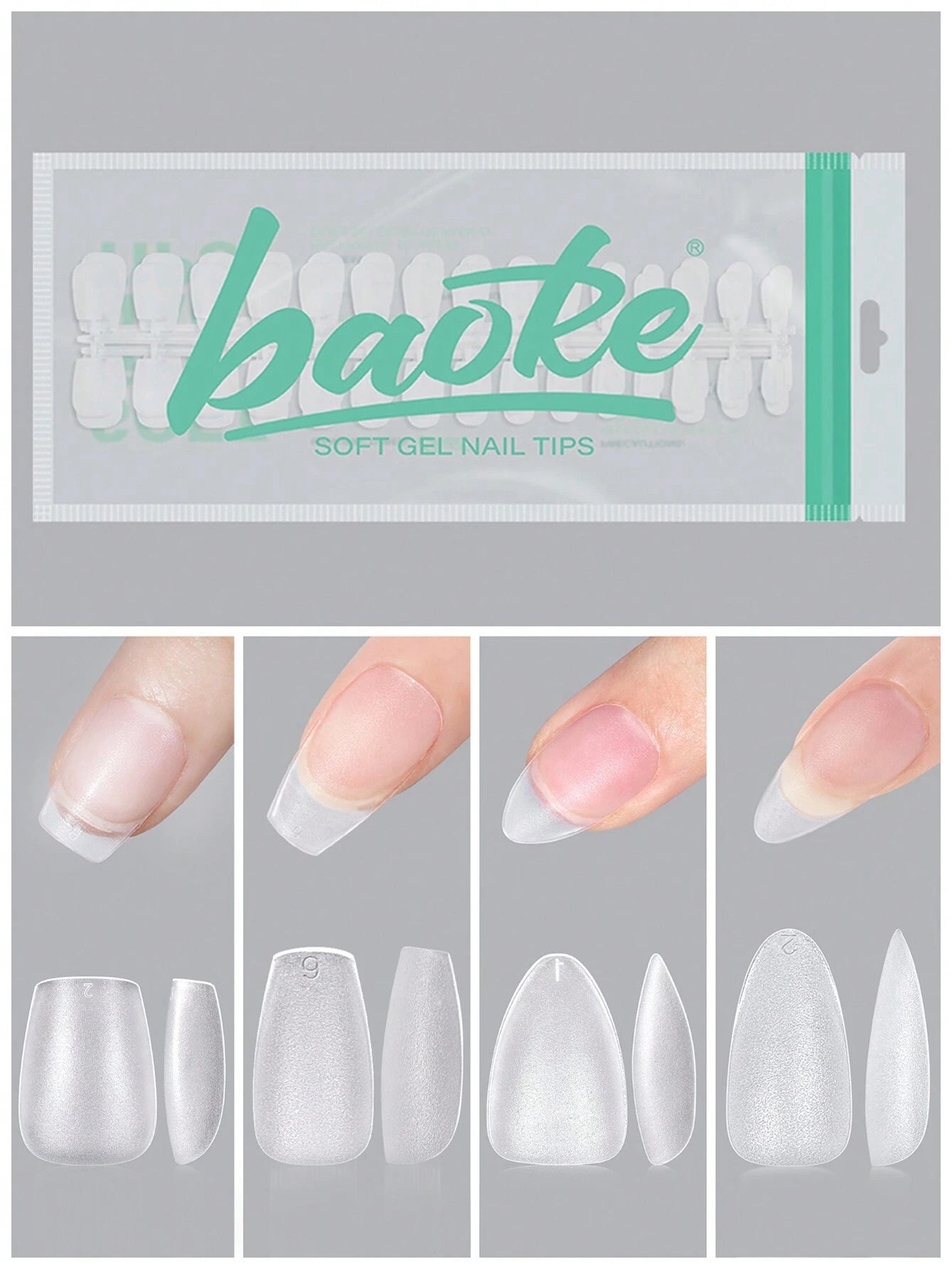 14416 1b-022 Uñas postizas 240 Unidades