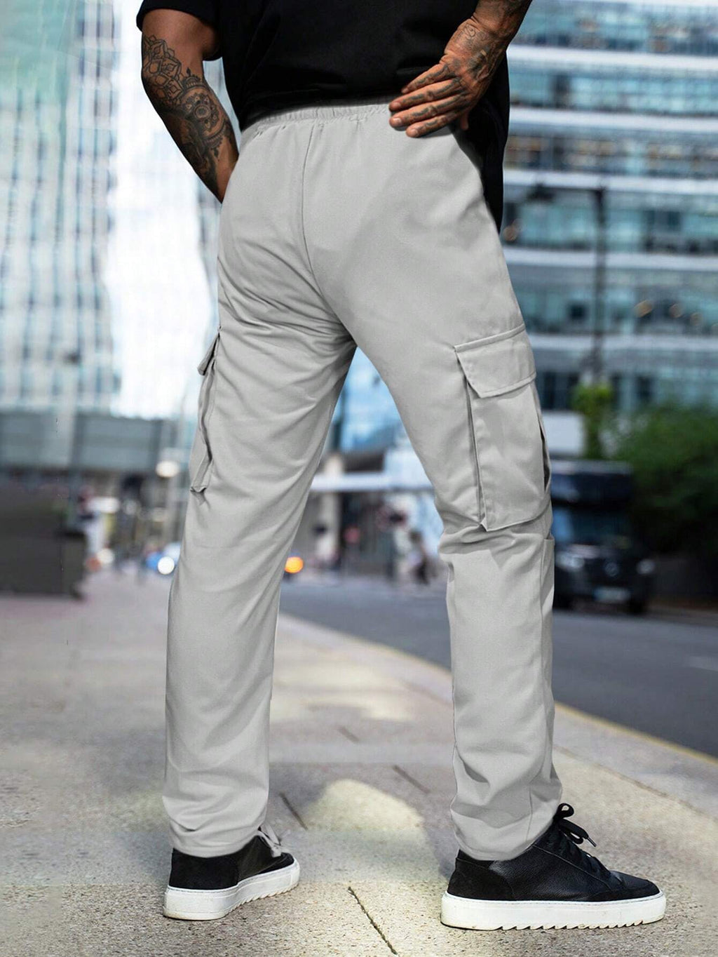13167 2a-04-08 Pantalón Gris Hombre 1 Pza
