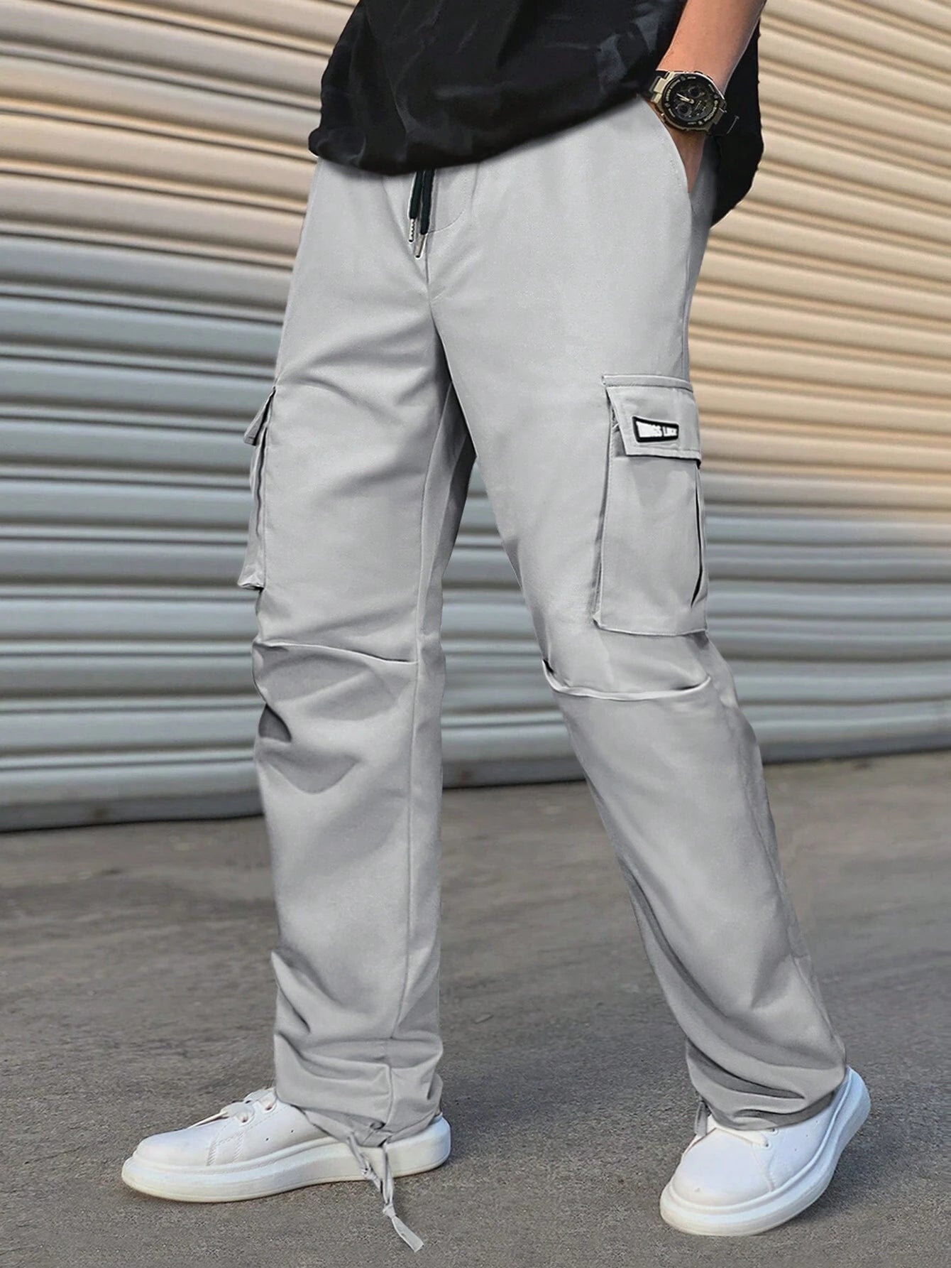 13167 2a-04-08 Pantalón Gris Hombre 1 Pza
