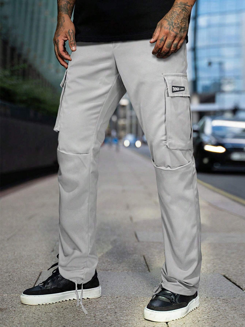 13167 2a-04-08 Pantalón Gris Hombre 1 Pza