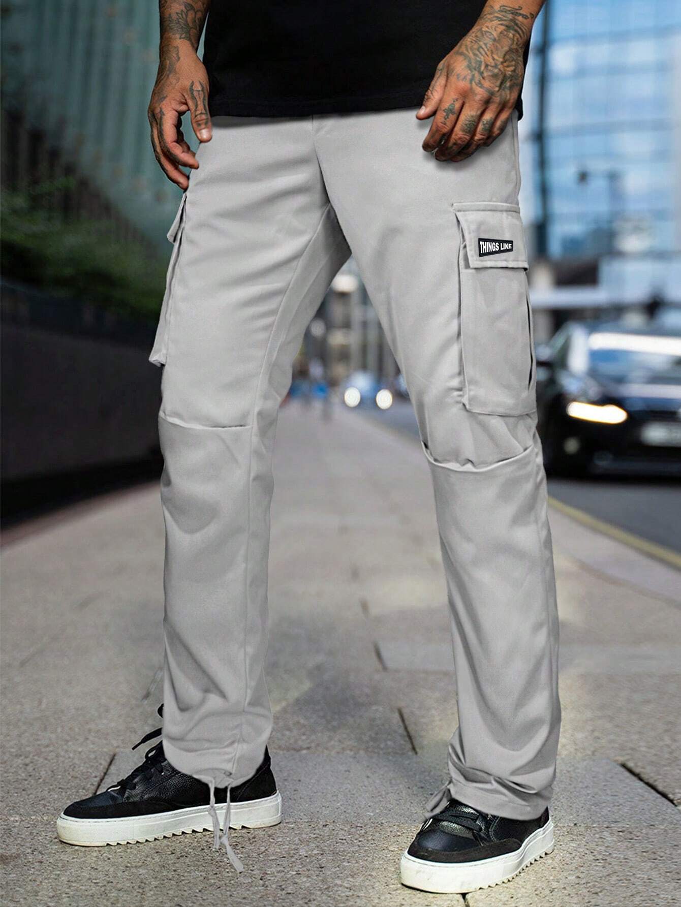 13167 2a-04-08 Pantalón Gris Hombre 1 Pza