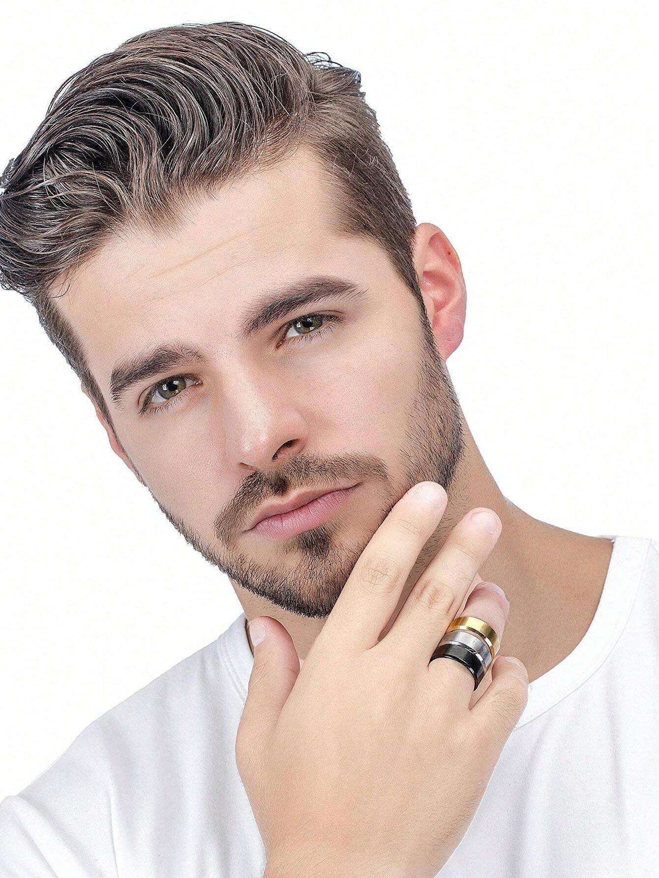 14990 1b-034 Anillos Elegantes 3 Pzas
