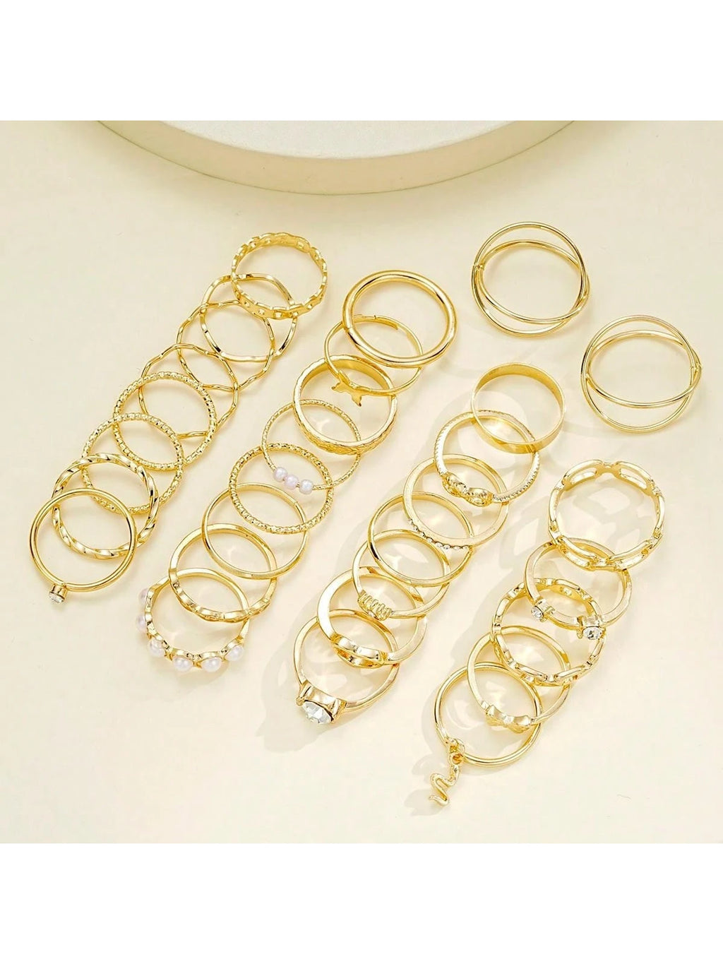 12244 1b-011 Juego Anillos 30 Pzas
