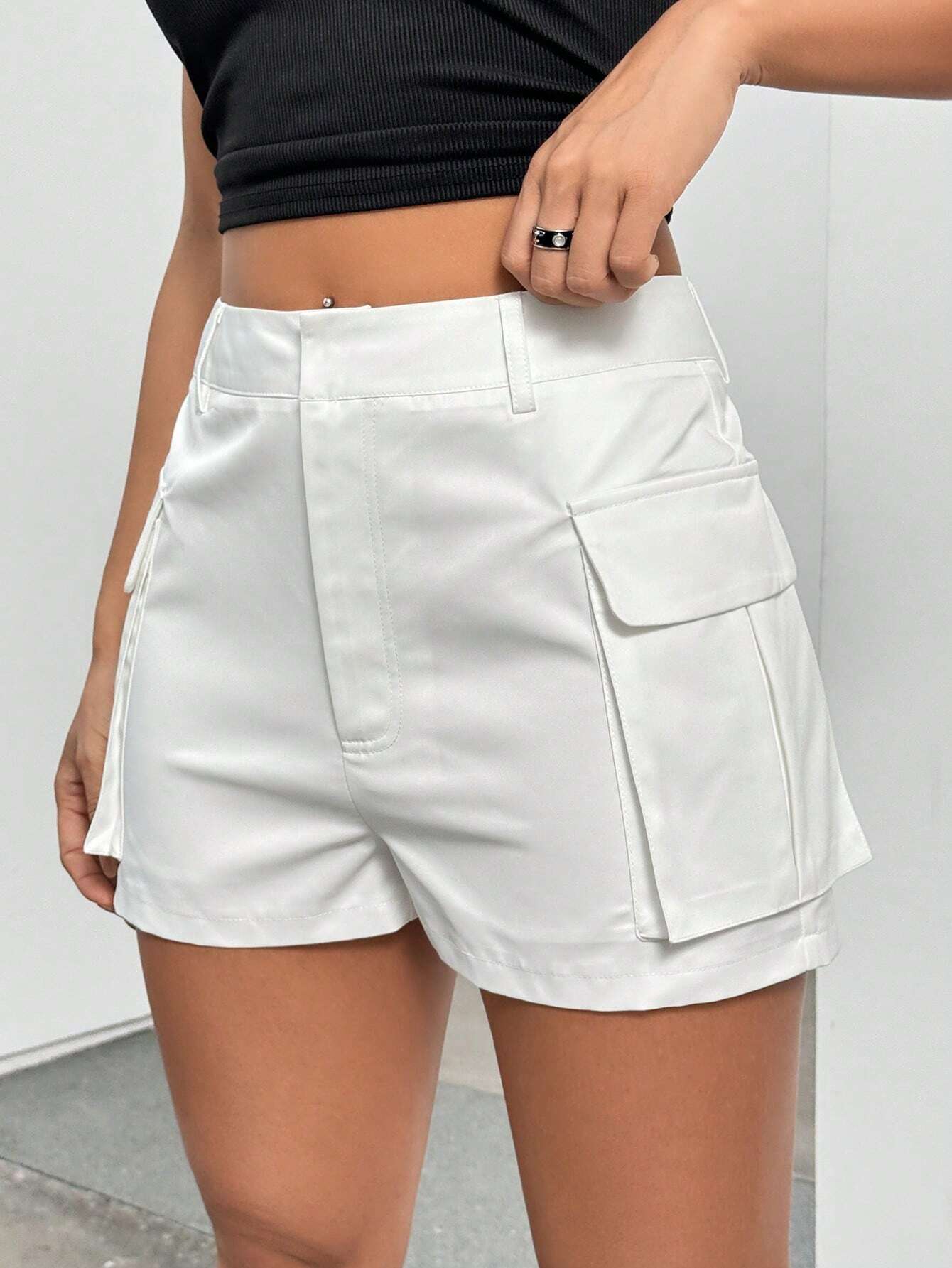 13226 2a-04-12 Shorts Utilitarios Con Bolsillos 1 Pza