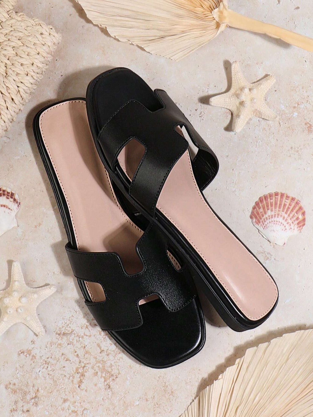 15078 1c-026 Sandalias negras 1 Par