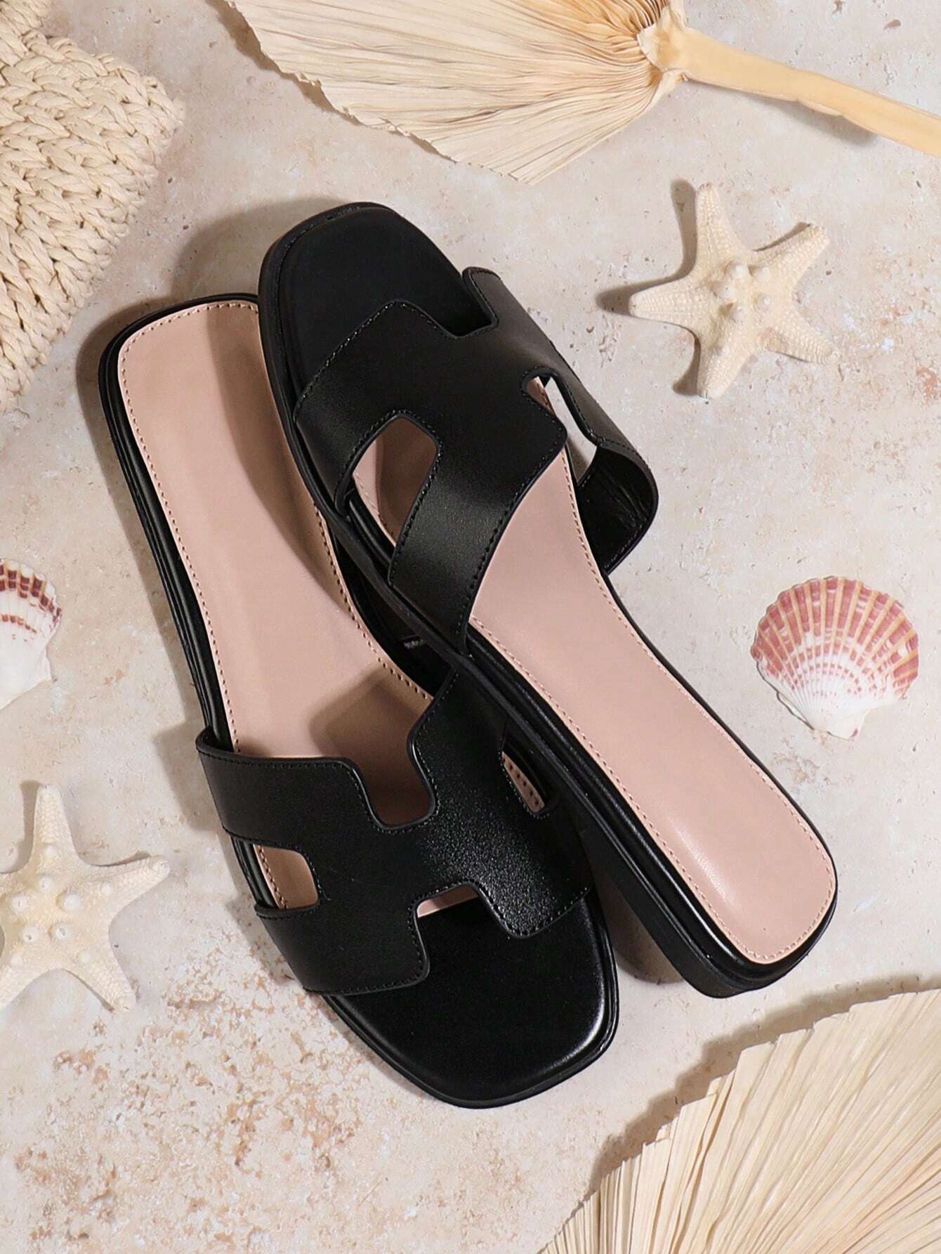 15078 1c-026 Sandalias negras 1 Par